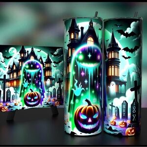 Glowing BOO Ethereal Spooky Ghost | Cute Halloween